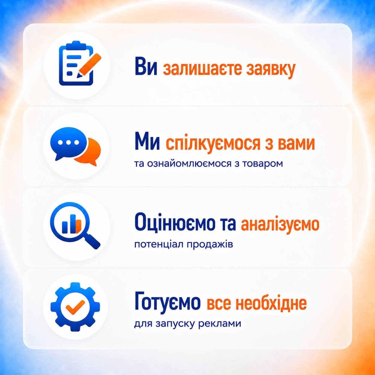 Досвід у понад 50 нішах